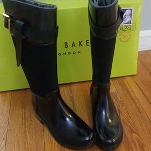 Ted baker Hampton tall rainboots size 6